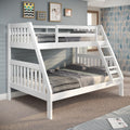Mission Style Twin Over Full Bunk Bed