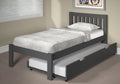 Mission Style Twin Bed with Trundle